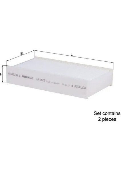 LA873S Polen Filtresi 64119237159