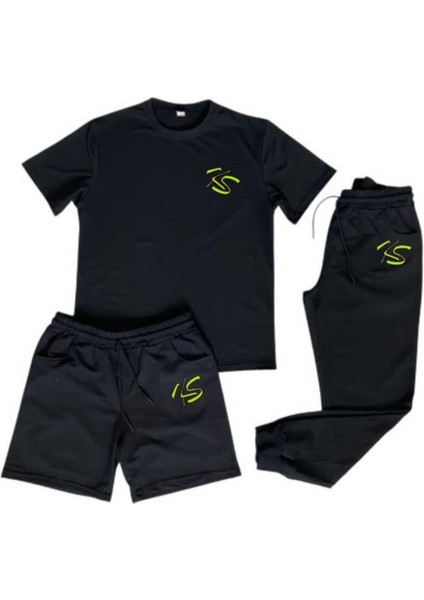 Ks Yeşil Logolu Yazlık Eşofman Kombini