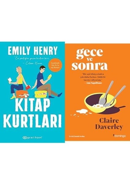 Kitap Kurtlari + Gece ve Sonra=(2 Kitap)