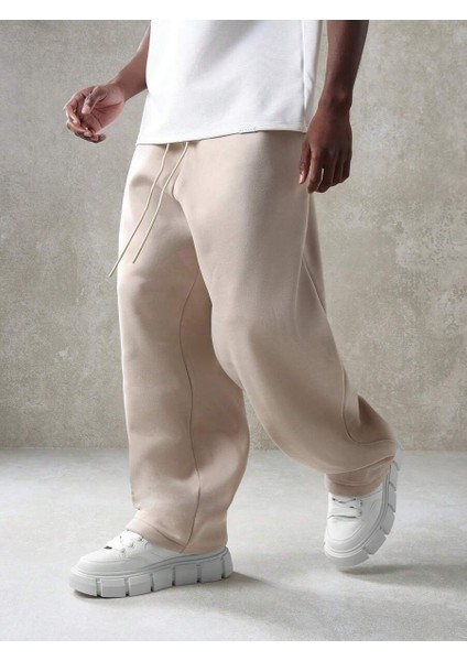 Baggy Erkek 3 Iplik Bol Kesim Bol Paça Mevsimlik Eşofman