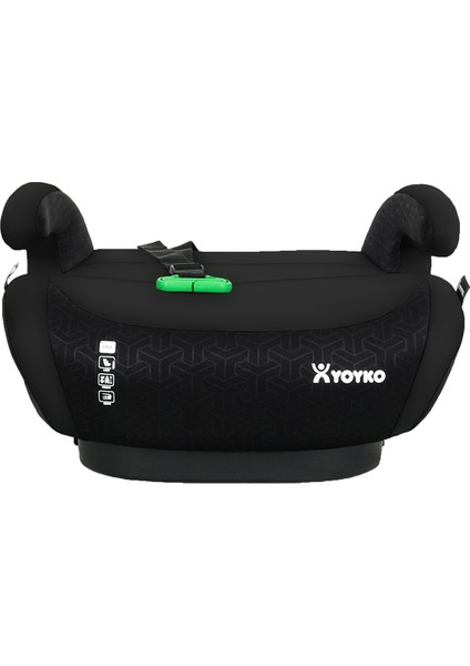 Isofix Bağlantılı 15-36 kg Oto Koltuğu Yükseltici Booster Siyah modelleri