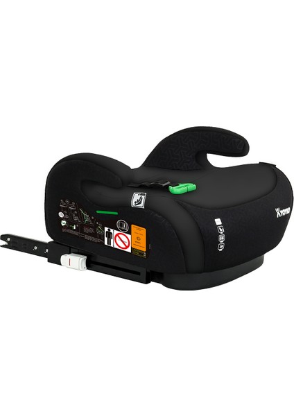 Isofix Bağlantılı 15-36 kg Oto Koltuğu Yükseltici Booster Siyah fırsatları