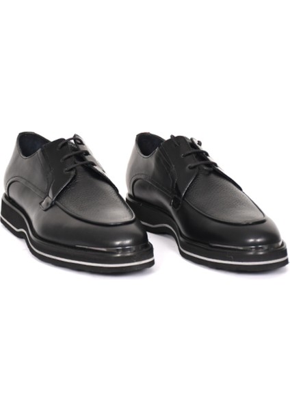 Hakiki Deri Siyah Klasik Erkek Ayakkabı Bağcıklı Eva Taban - 6265 fiyatları