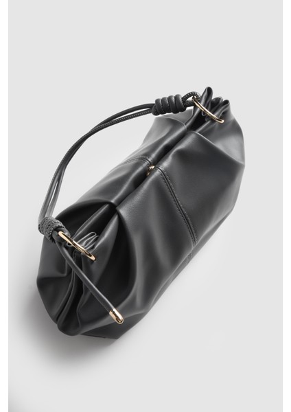 Lagraccio Paris Kadın Brale Yumuşak Deri El ve Omuz Çantası Antrasit fiyatları