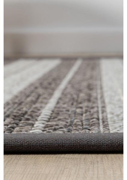 Etnik Antrasit Halı Bordürlü Salon Oturma Odası Çocuk Odası Yatak Odası Halısı 2552B fırsatları