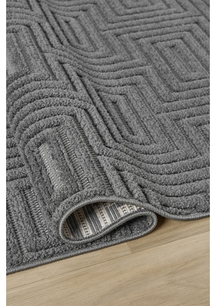 Ruby Antrasit Halı Salon Oturma Odası Çocuk Odası Yatak Odası Halısı 1550 modelleri