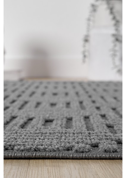 Ruby Antrasit Halı Salon Oturma Odası Çocuk Odası Yatak Odası Halısı 1550 fırsatları