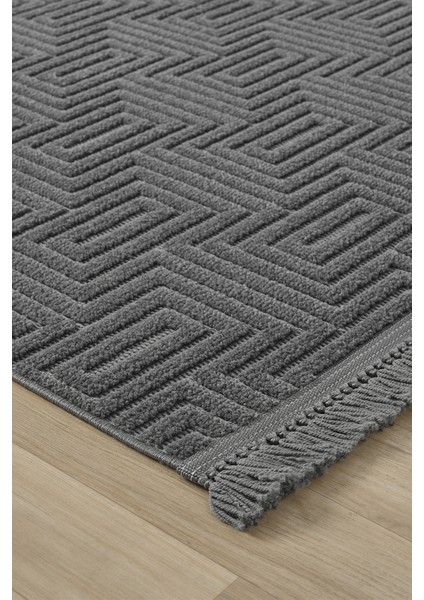 Ruby Antrasit Halı Salon Oturma Odası Çocuk Odası Yatak Odası Halısı 1550 indirimleri