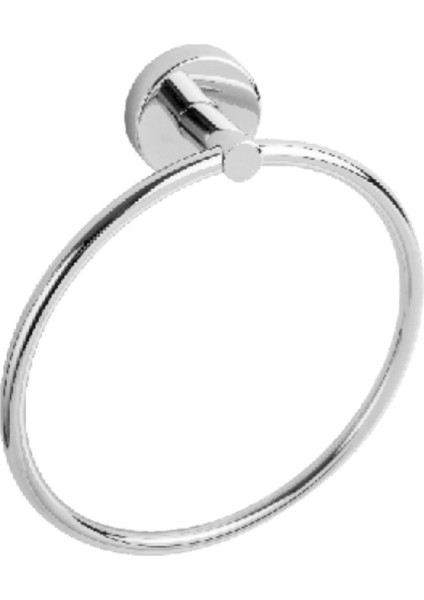 Serenıty Yuvarlak Havluluk Krom 101032