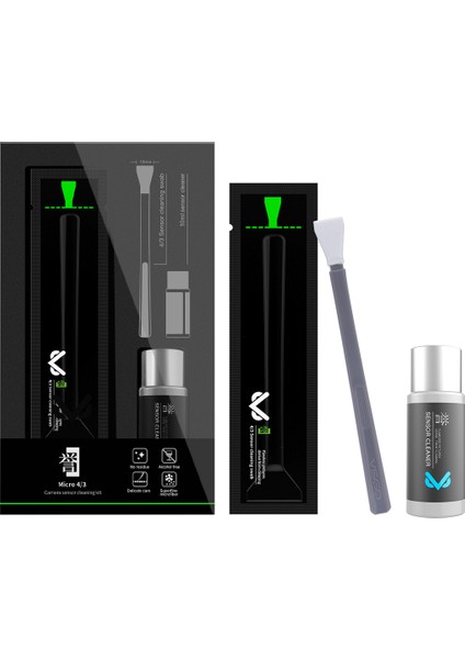 VS-S01E Micro Four Thirds 4/3 Kamera Sensör Temizleme Kiti