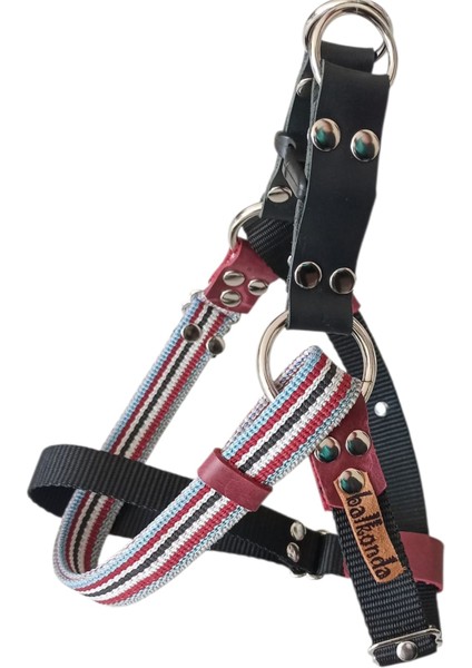 Köpek Göğüs Tasması Orta ve Büyük Irk Göğüs ölçüsü:50-90cm Ayarlamalı Dog Harness Gt5-33