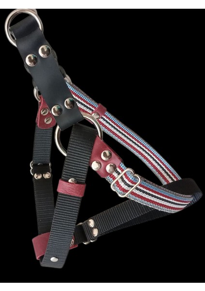 Köpek Göğüs Tasması Orta ve Büyük Irk Göğüs ölçüsü:50-90cm Ayarlamalı Dog Harness Gt5-33