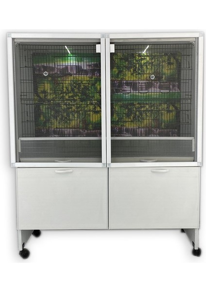 Istanbul Kafes - Model SALMA5D PVC KUŞ DOLABI - PVC KAFES - SALMA KAFES - PLASTİK DOLAP - ÇOK AMAÇLI DOLAP (MONTAJLI KURULU GÖNDERİM) fiyatları