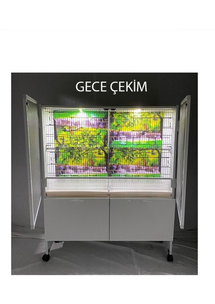 Istanbul Kafes - Model SALMA5D PVC KUŞ DOLABI - PVC KAFES - SALMA KAFES - PLASTİK DOLAP - ÇOK AMAÇLI DOLAP (MONTAJLI KURULU GÖNDERİM) modelleri