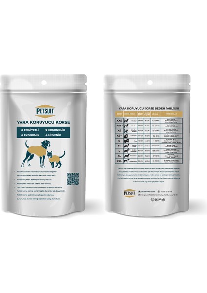 Yara Koruma Korsesi | Kedi Ameliyat Sonrası Koruyucu Korse - Tulum fiyatları