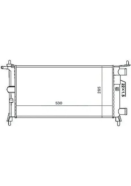 80167 Motor Radyatoru 1300173