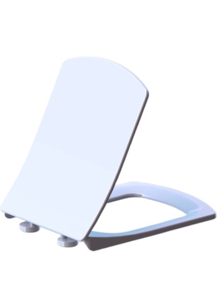 Drom Kare Termoplast Klozet Kapağı (Üstten Montaj Örtme) 104006