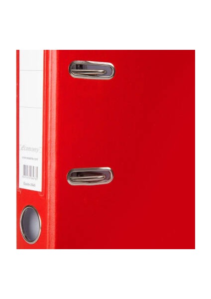 Eseelte Büro Klasörü, 10 Adet, Ekonomik Dar, Kırmızı indirimleri