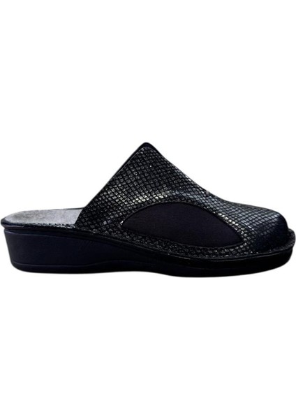 Yanı Elastik Önü Kapalı Tabanı Çıkabilen Terlik 2178