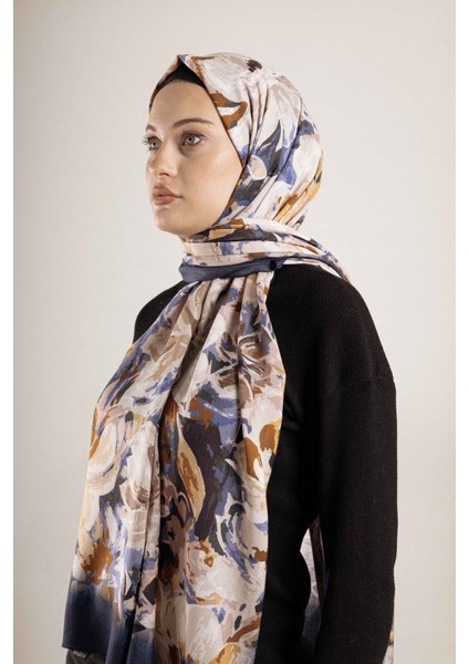 Desenli Pamuk Ipek Şal Desen-2 fırsatları