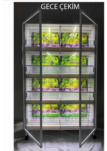 - Model M08 PVC KUŞ DOLABI - PVC KAFES - SALMA KAFES - ÇOK AMAÇLI DOLAP (MONTAJLI KURULU GÖNDERİM) modelleri