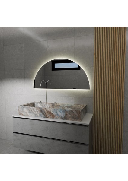 Arco LED Ayna – Yarım Kemer Formlu Modern Banyo Aynası modelleri