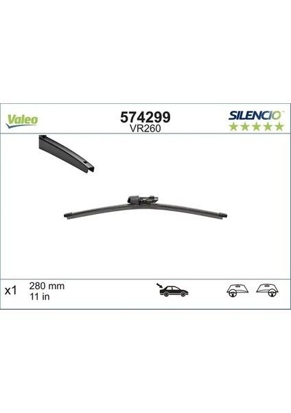 574299 Arka Silecek Supurgesi 2G0955427 3CN955427 510955427