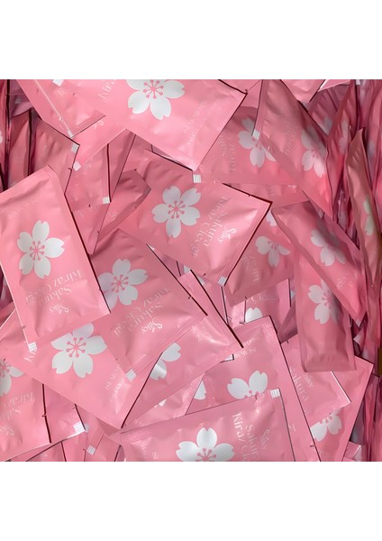 Sakura Kiraz Çiçeği Esanslı Islak Mendil - 150’Li Paket modelleri