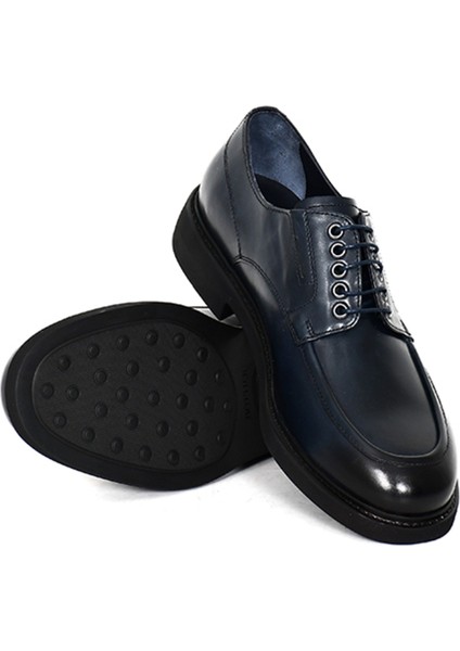 Hakiki Deri Lacivert Klasik Erkek Ayakkabı Eva Taban - 1912 fırsatları