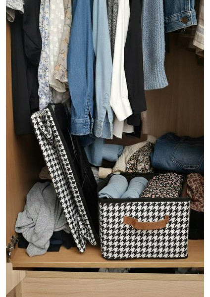 4 Adet Çelik Dolap Içi Düzenleyici 45X25X20 Raf Düzenleyici Saklama Katlanabilir Kıyafet Organizeri