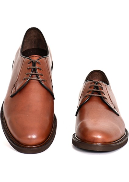 Hakiki Antik Deri Eva Taban Bağcıklı Erkek Ayakkabı - Tuna 9437 modelleri
