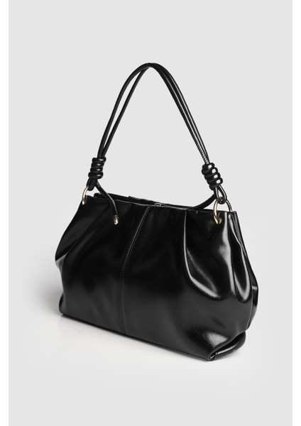 Lagraccio Paris Kadın Brale Yumuşak Deri El ve Omuz Çantası Siyah fiyatları