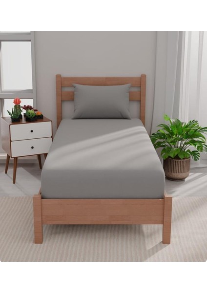 Ap Urban Tek Kişilik Gri Çarşaf