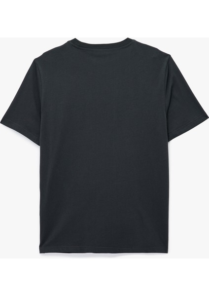 Regular Fit Kısa Kollu Pamuklu Bisiklet Yaka Baskılı Tişört fiyatları