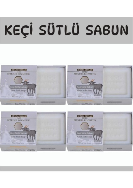 Keçi Sütü Sabunu 4 Ad X 125 Gr Doğal Sabun