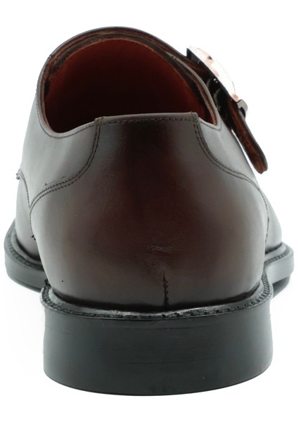 Hakiki Deri Siyah Mokasen Erkek Kösele Ayakkabı - Toka Detaylı fırsatları