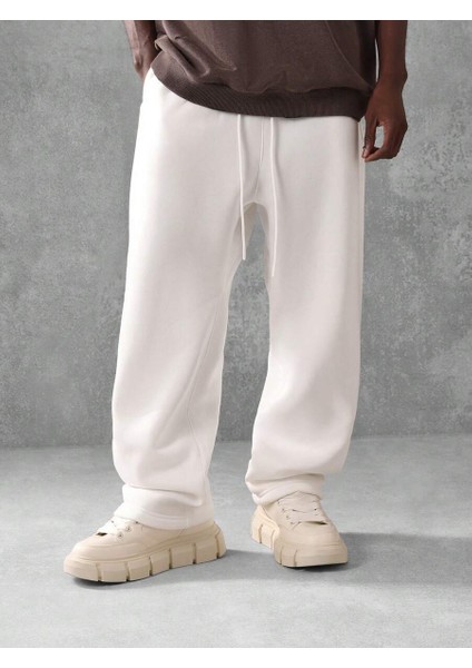 Baggy Erkek 3 Iplik Bol Kesim Bol Paça Mevsimlik Eşofman