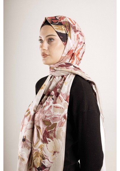 Desenli Pamuk İpek Şal Desen-2 fırsatları