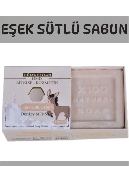 Eşek Sütü Sabunu 4 Ad. X 125 gr Doğal Sabun