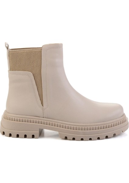 Bej Kadın Bot & Bootie K02179000309
