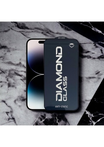 iPhone Air Uyumlu Diamond Glass Anti-Static Ekran Koruyucu