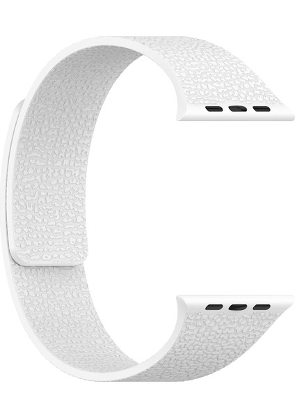 Apple Watch 44MM Airsilic Kabartma Desenli Silikon Kordon fiyatları