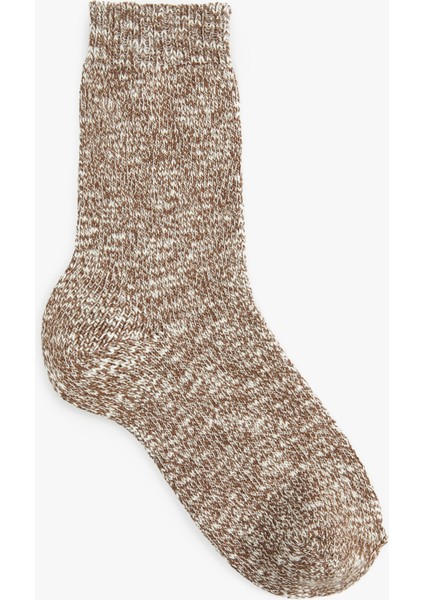 Pamuklu Desenli Soket Çorap fiyatları