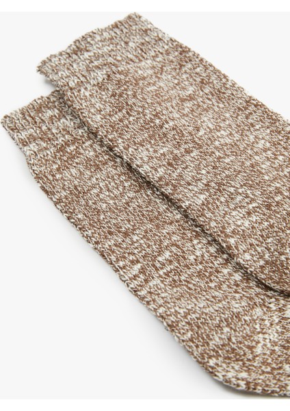 Pamuklu Desenli Soket Çorap modelleri