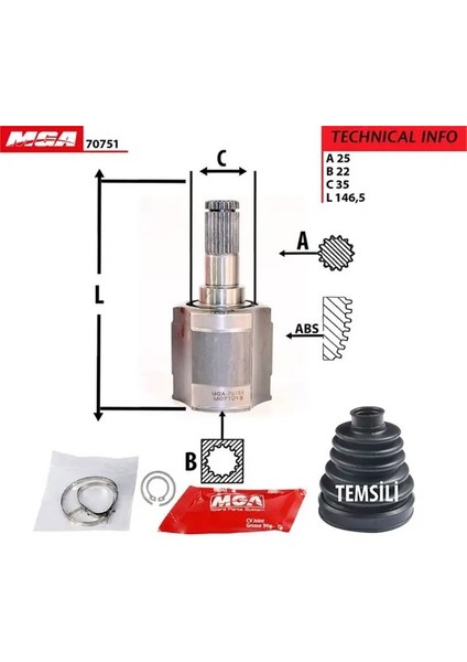 70751 Ic Aks Kafasi 4950525B00