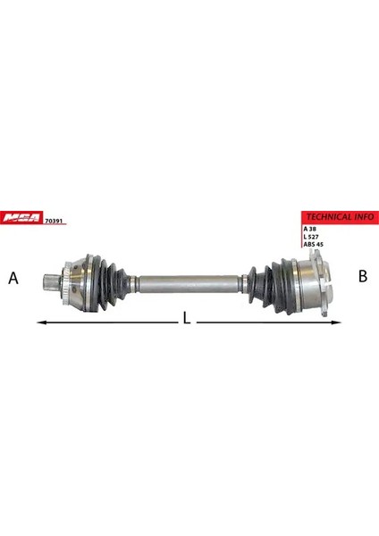 70391 On Aks Sol 8D0407271BC