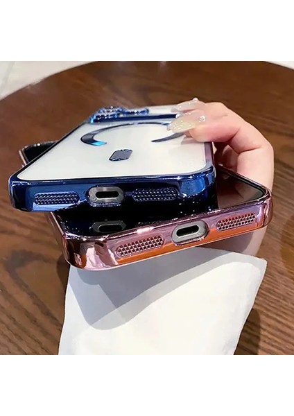 iPhone 17 Pro Kılıf Kamera Lens Korumalı Magsafe Şarj Kilifi Şeffaf Renkli Yumuşak Kapak modelleri