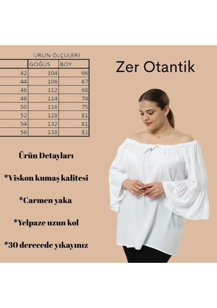 Yıkamalı Kolu Volanlı Büyük Beden Bluz Mercan indirimleri