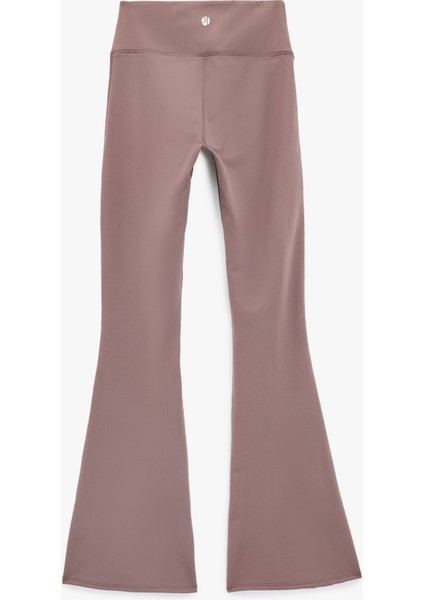 Yüksek Bel Dikiş Detaylı Ispanyol Paça Spor Tayt fiyatları