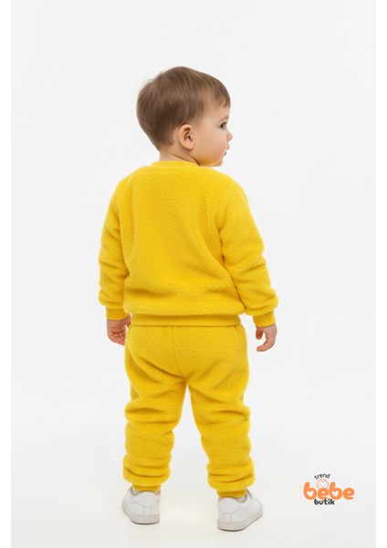 Tweety Desenli Sarı Welsoft Erkek Çocuk Eşofman Takımı – Yumuşak Peluş Kumaş, Rahat Takım fırsatları
